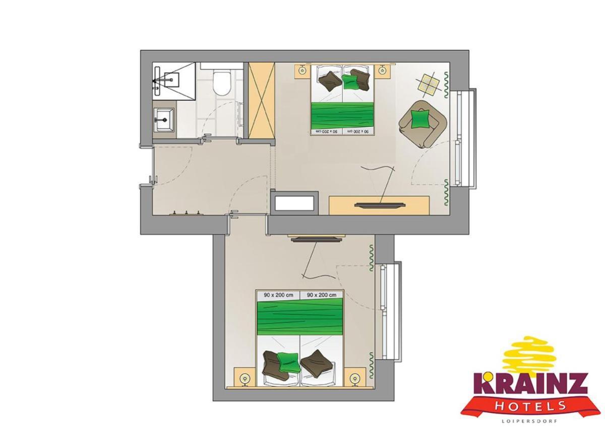 לויפרסדורף ביי פורסטנפלד Vitalhotel Krainz מראה חיצוני תמונה